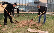 修武实训基地开展植树活动